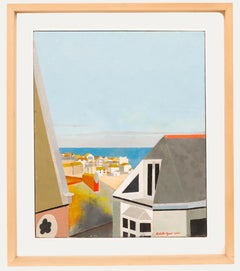 Bill Bolger (1940-2024) - 2011 Óleo, Vista al mar en St Ives