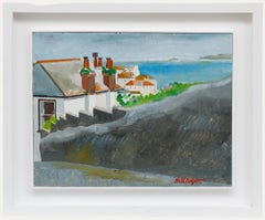 Vintage Bill Bolger (1940-2024) - 20th Century Oil, Panorama of St. Ives