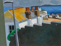 Bill Bolger (1940-2024) - 20th Century Oil, St Ives Rooftops