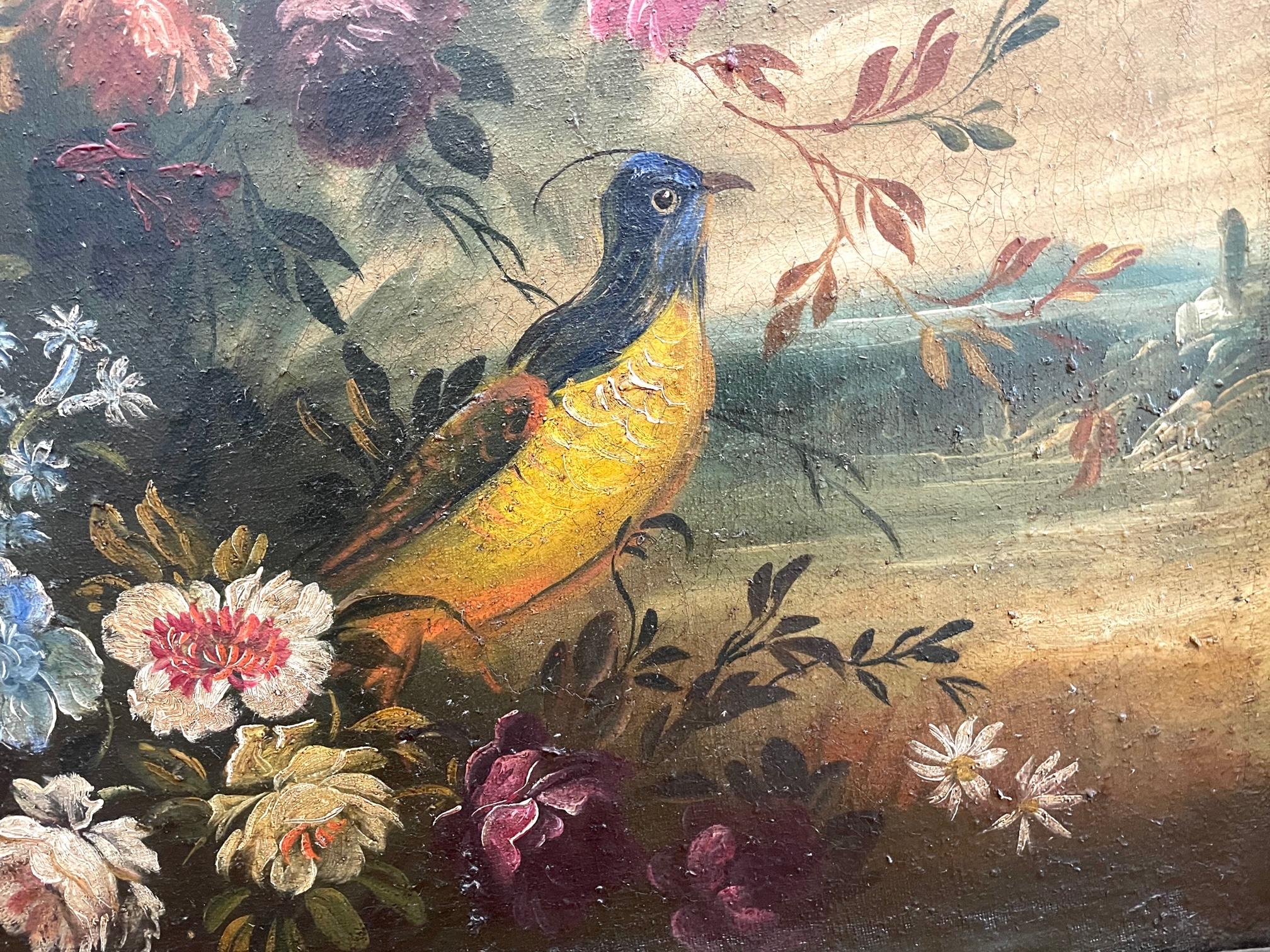 Bird and Flowers  1