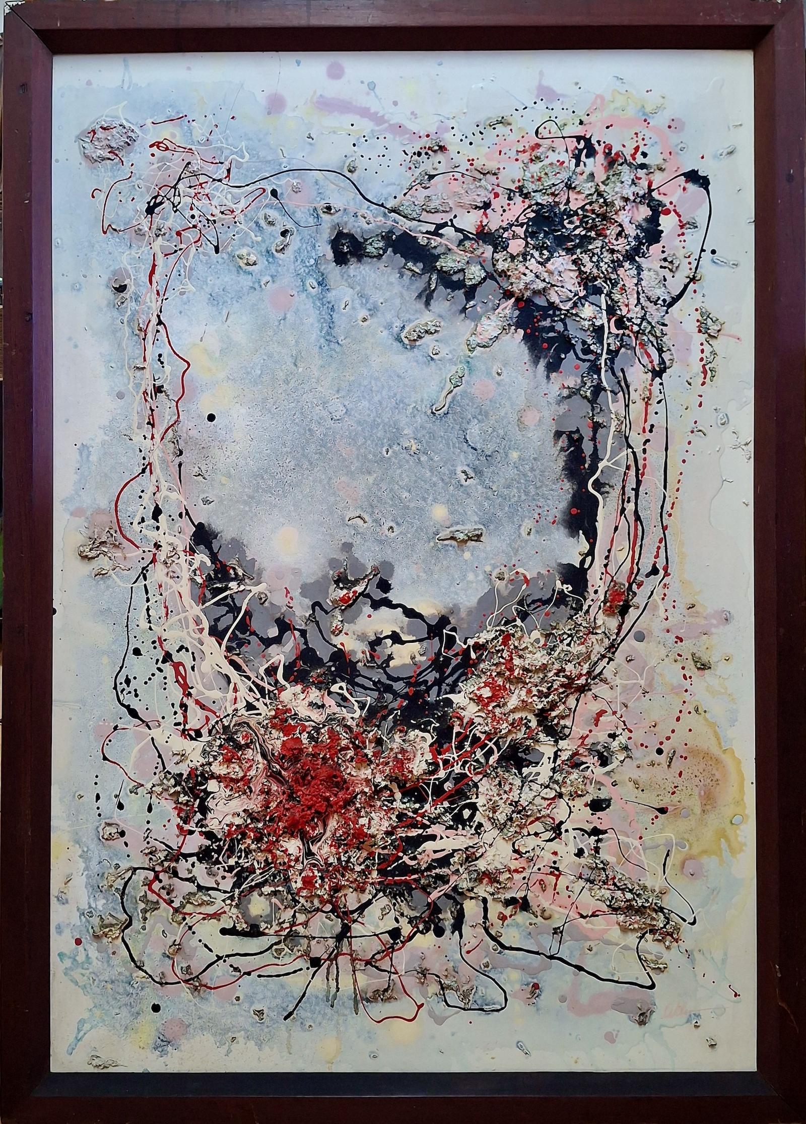 Abstract Painting Unknown - Naissance d'une étoile à la lumière du jour
