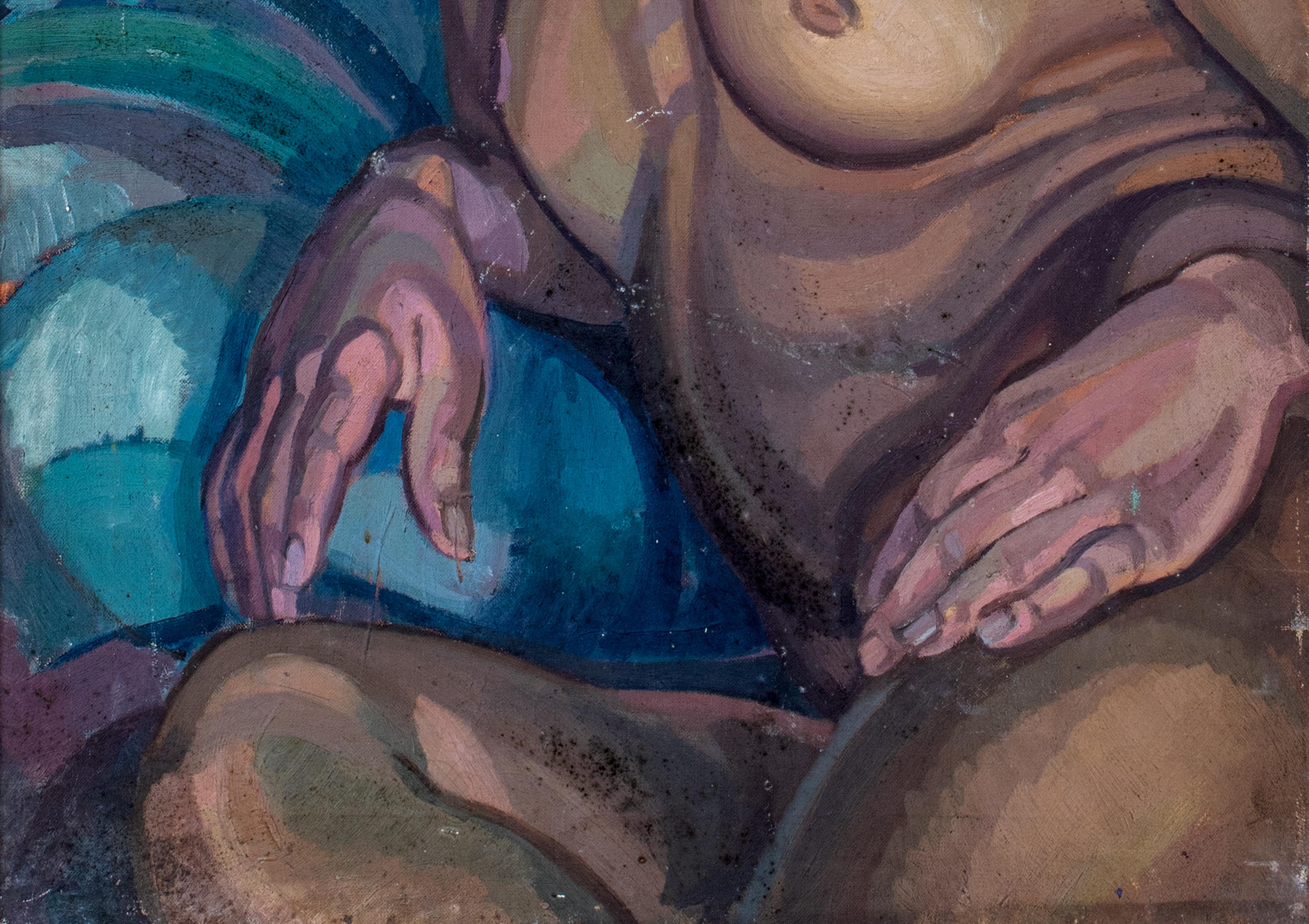 Nudo femminile nero, inizio XX secolo   di Harry Barr (1896-1987) 2