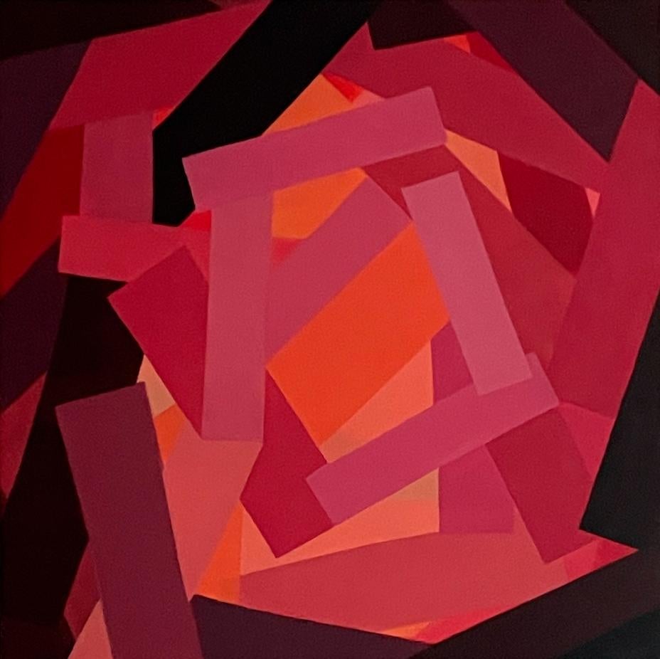 Blooming di Giovanna Desiderato - Painting di Unknown