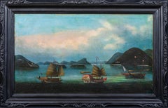 Bocca Tigris, commerce d'exportation chinois, vers 1850  Dynastie Qing 