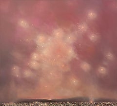 Bonfire, Oil on Canvas Painting by Dennis Ekstedt by Dennis Ekstedt, 2024