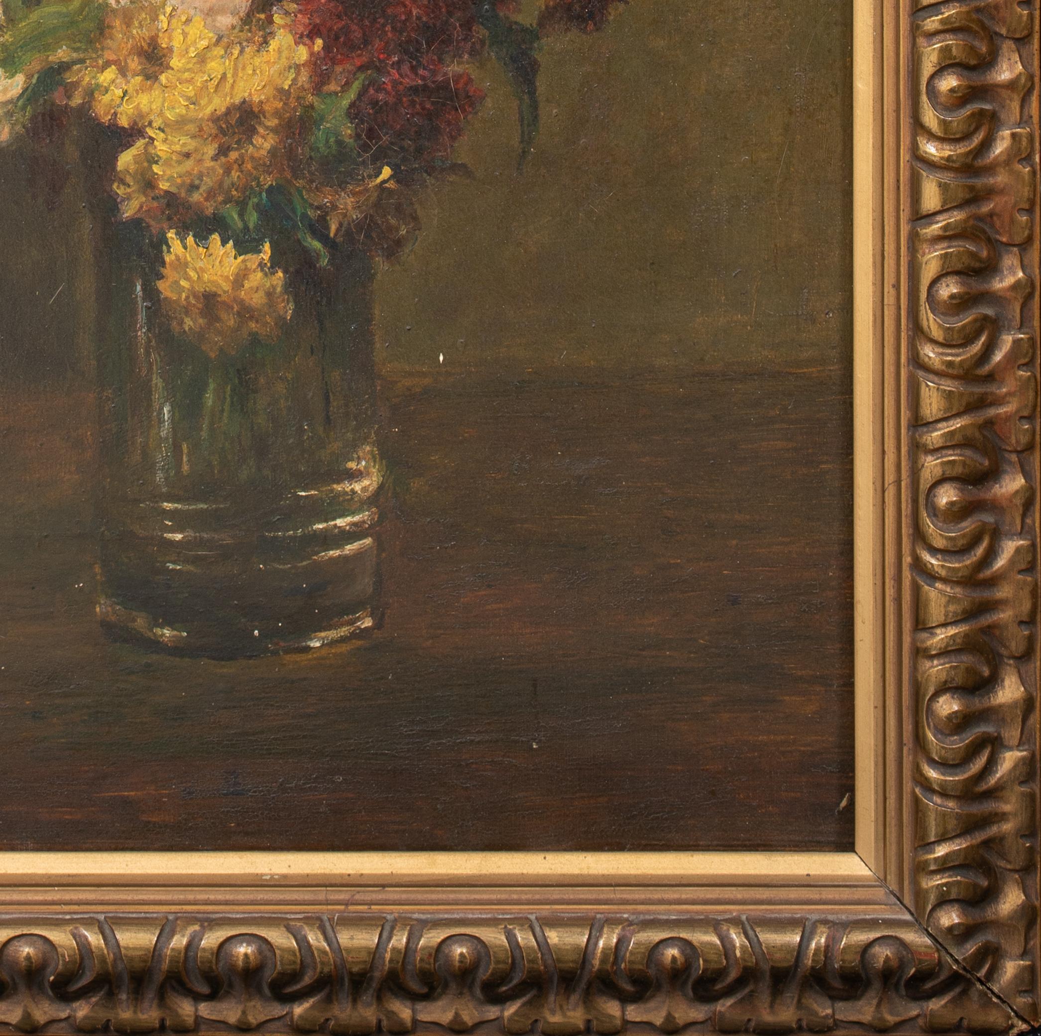 Bouquet de Fleurs, 19° secolo  firmato - Henri Fantin-Latour (1836-1904) 1