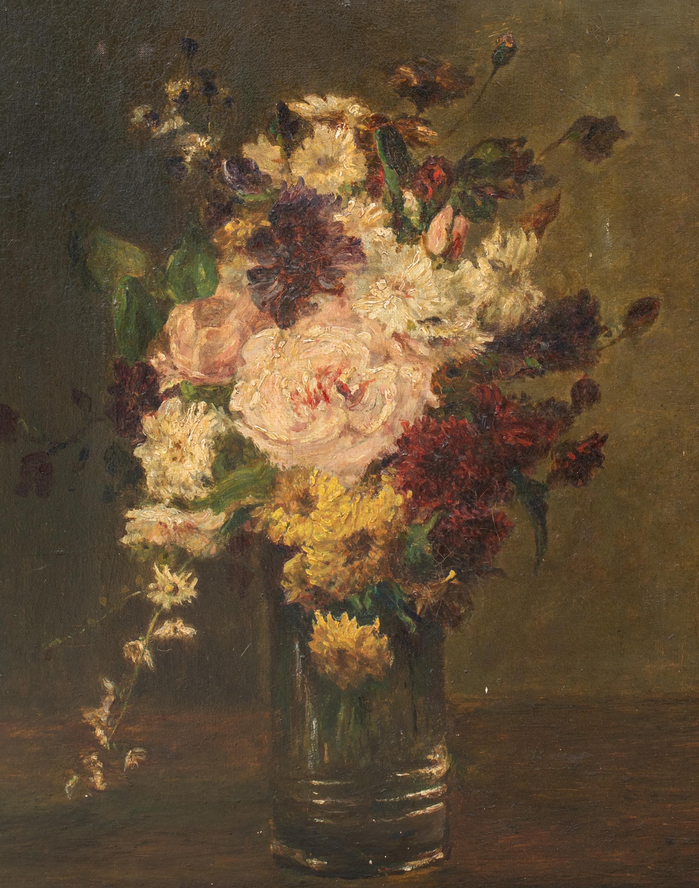 Bouquet de Fleurs, 19° secolo  firmato - Henri Fantin-Latour (1836-1904) 2
