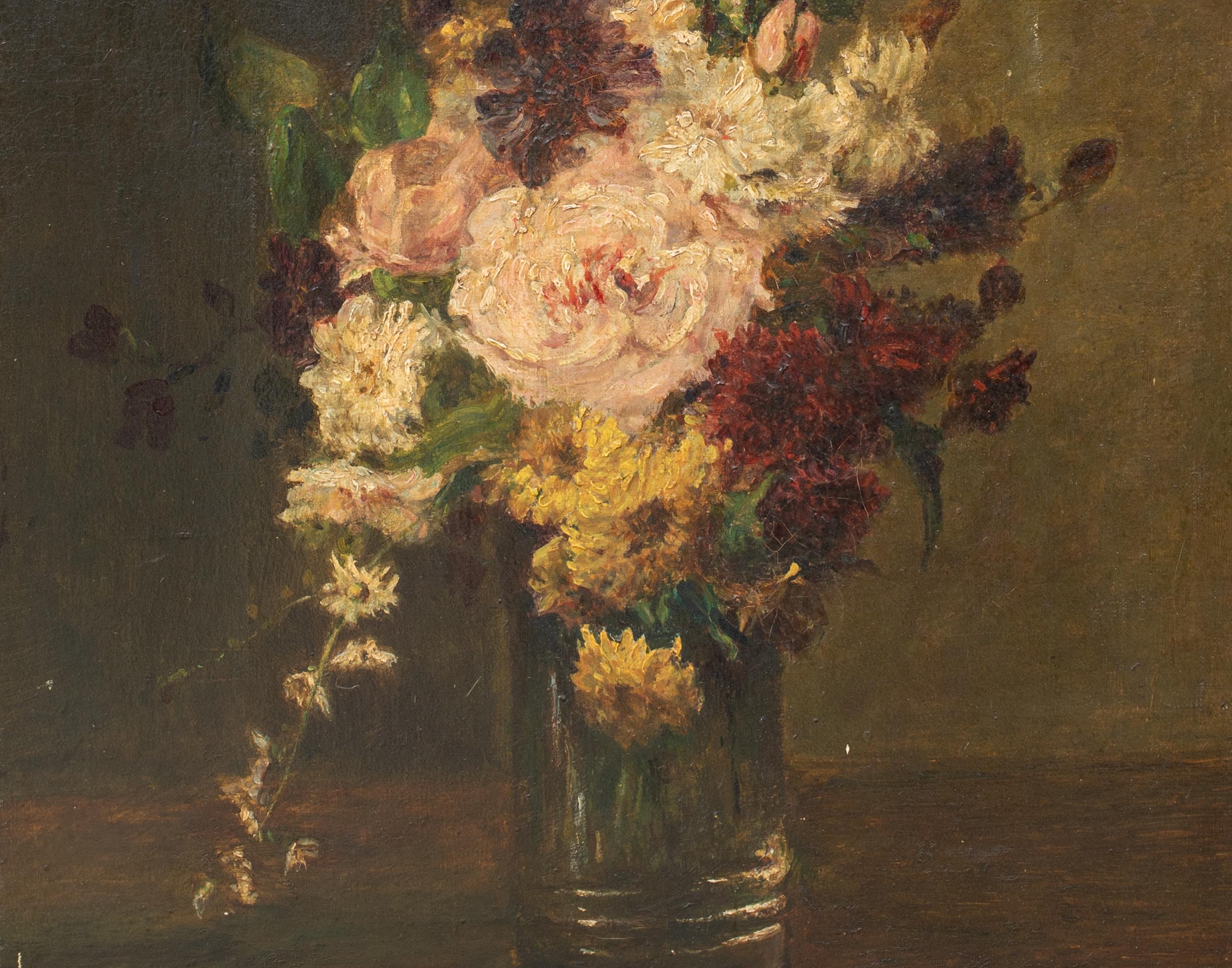 Bouquet de Fleurs, 19° secolo  firmato - Henri Fantin-Latour (1836-1904) 3