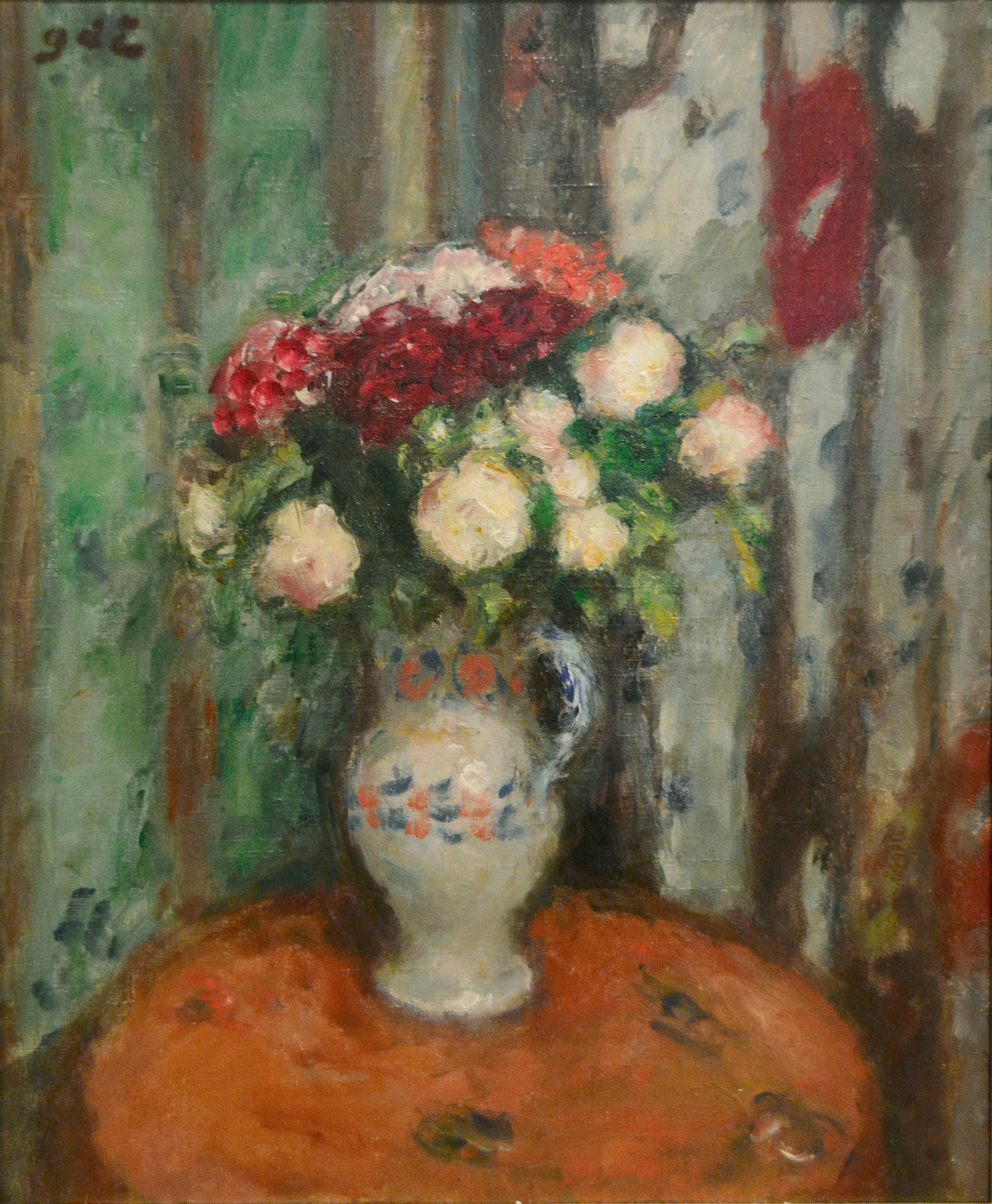 Bouquet des Fleurs - Painting de Georges D'Espagnat