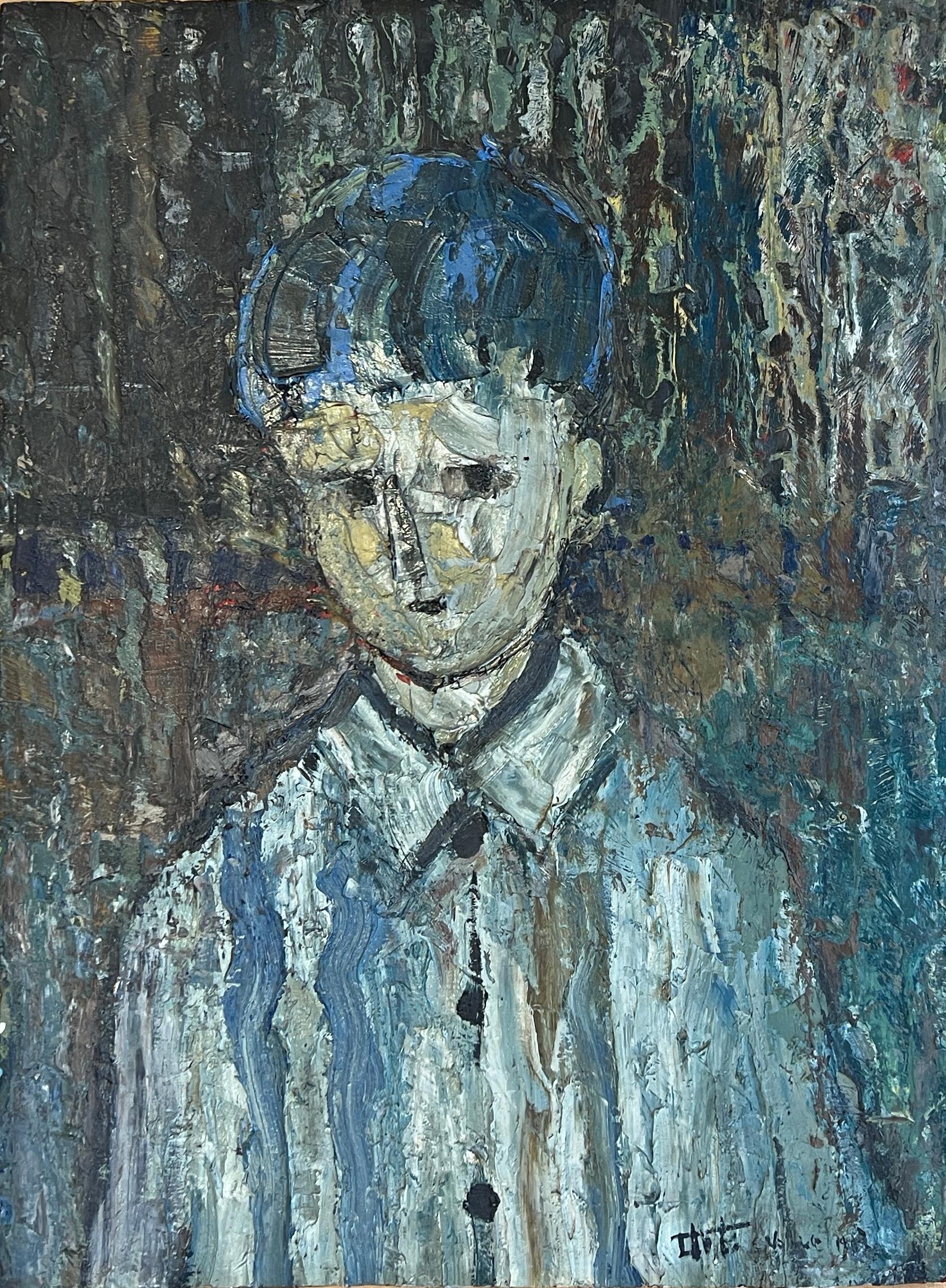 Unknown Portrait Painting - Boy