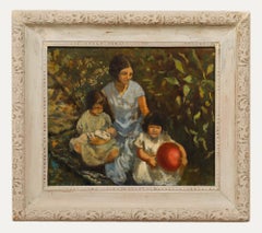 Brady - Olio della metà del XX secolo, L'amore di una madre