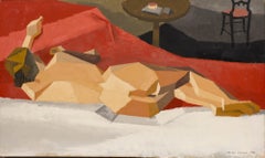 Brian Chugg (1926-2003) - 1961 Oil, Reclining Nude