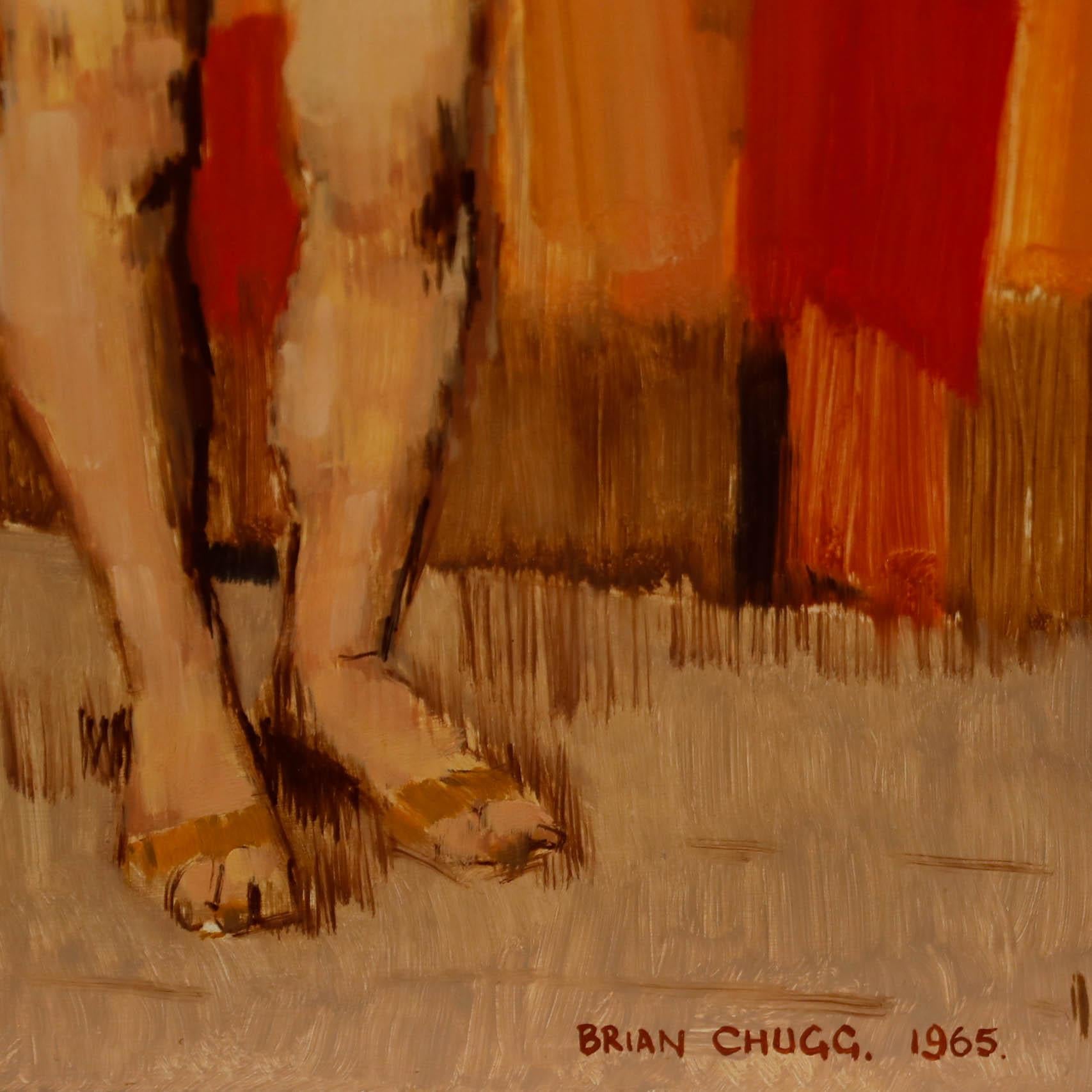 Brian Chugg (1926-2003) - Öl, Esquiline-Akt, Mitte des 20. Jahrhunderts im Angebot 1