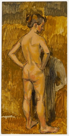 Brian Chugg (1926-2003) - Mid 20th Century Oil, Janet: Study