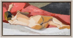 Brian Chugg (1926-2003) - Mid 20th Century Oil, Reclining Nude II