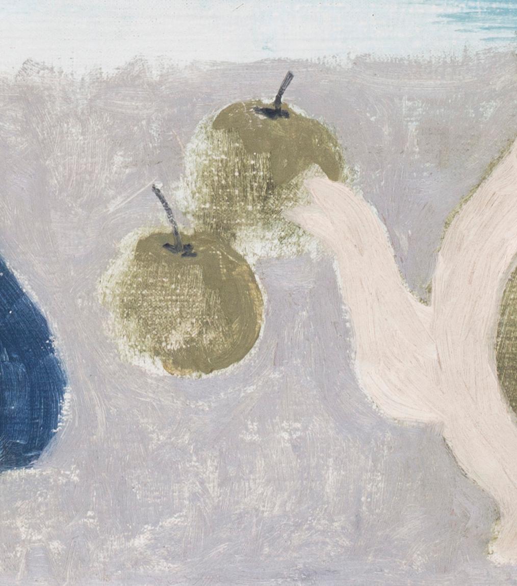 British, 20th Century abstract still life painting in the manner of Mary Fedden - Abstract Painting by Unknown