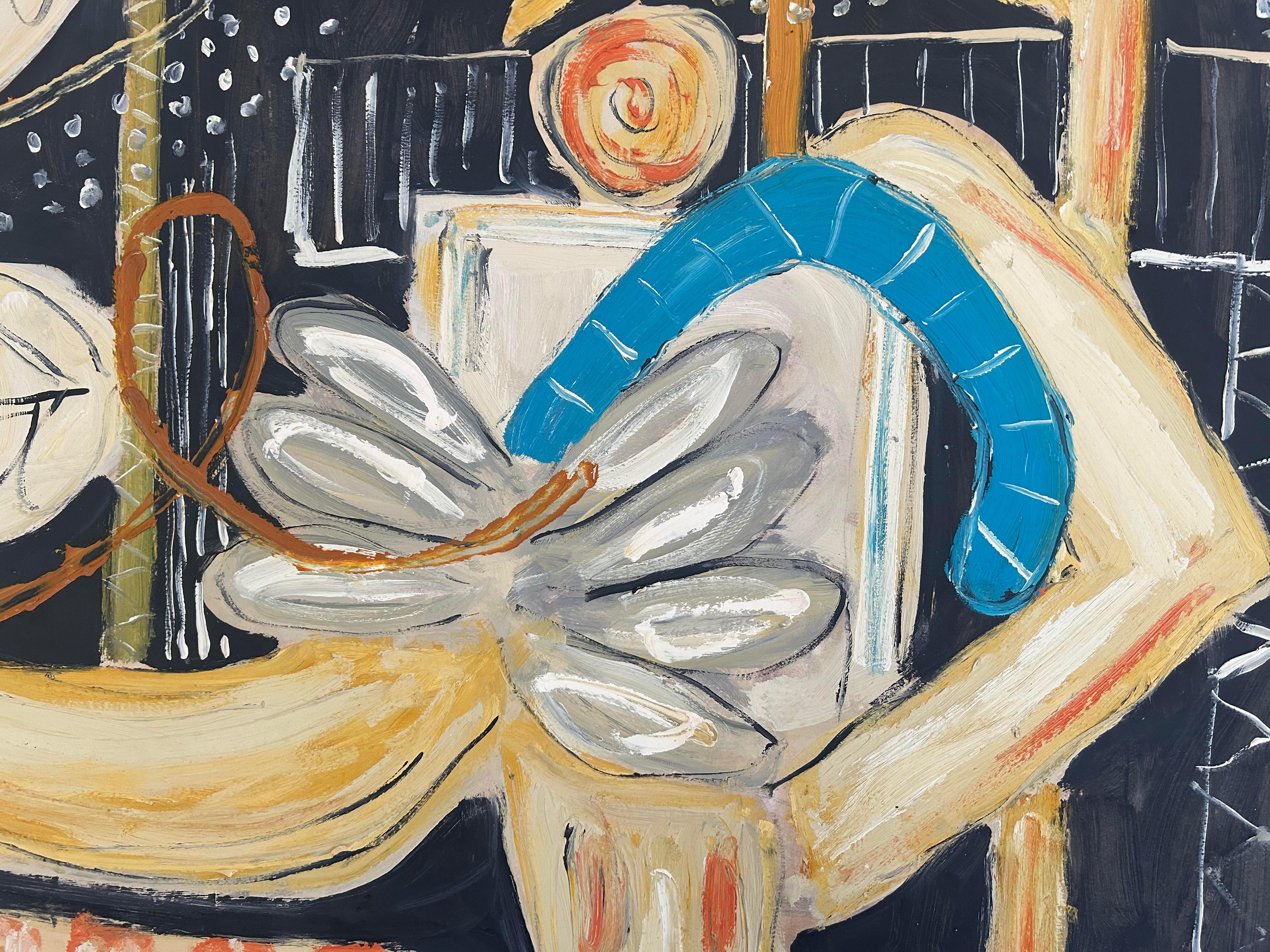 
Artista: Alec Cumming
Titolo: Forme all'interno del momento
Medium: olio su carta
Dimensioni: 69cm x 99cm (27