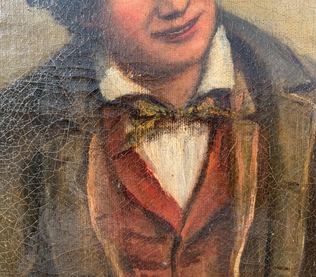 British painter - 19th century figure painting - Englishman - Signed For Sale 2