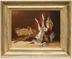British School 19th Century Oil - Still Life of Dead Game British School 19th Century Oil - Still Life of Dead Game