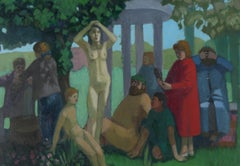 British School  Contemporary Oil - Arcadia