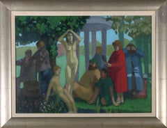 British School  Contemporary Oil - Arcadia