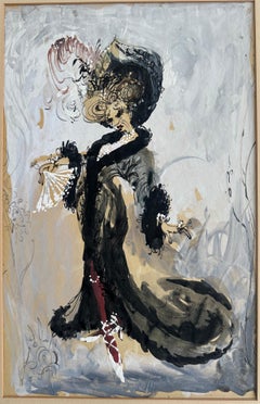 Broadway Diseño de Vestuario Ilustración