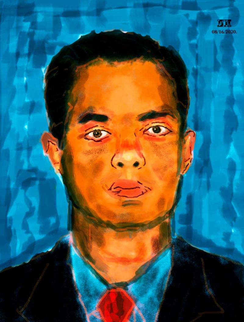 Brother by Mark Perez Ortiz - Painting by Unknown