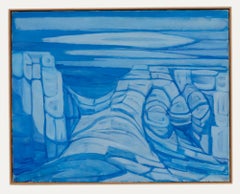 Brynhild Parker (1907-1987) - 20th Century Oil, Bay of Antibes III
