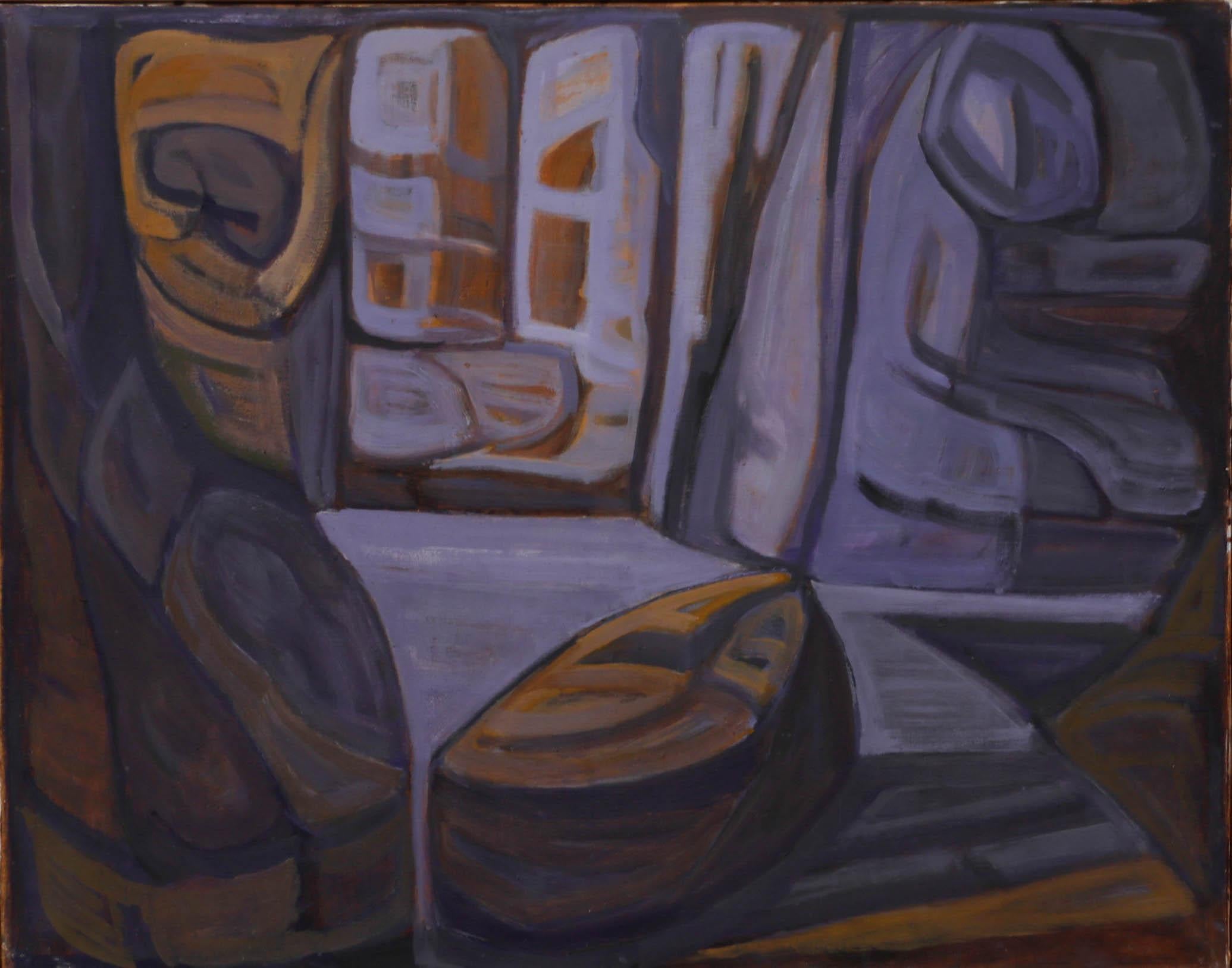 Brynhild Parker (1907-1987) - Olio del XX secolo, Baia di Antibes IV - Painting di Unknown