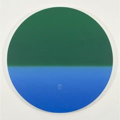 Pittura a bolle d'aria in acrilico su lino, 2019