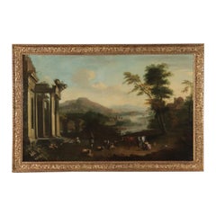 Bucolic Landscape with Ruins