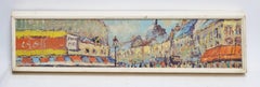 Bustling Paris Impressionist Street Scene