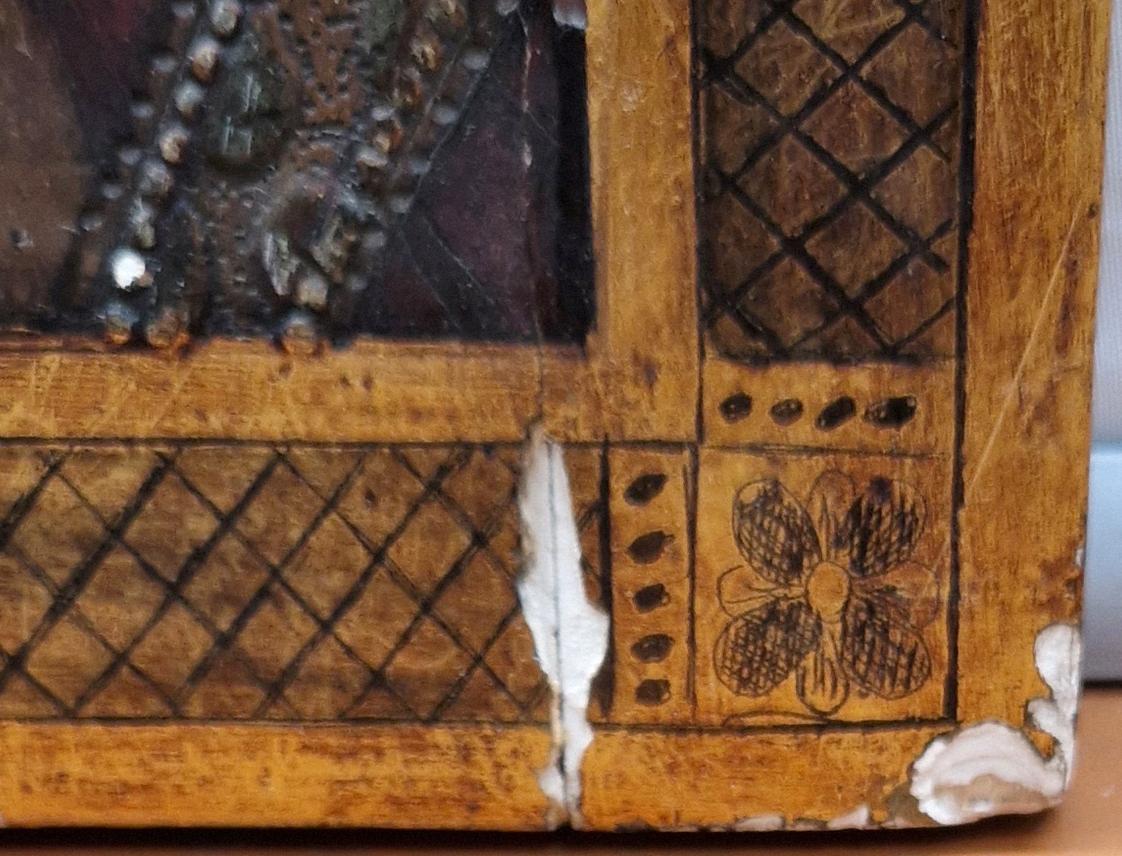 Scuola bizantina (XIX-XX) - Cristo Pantocrátor in vendita 4