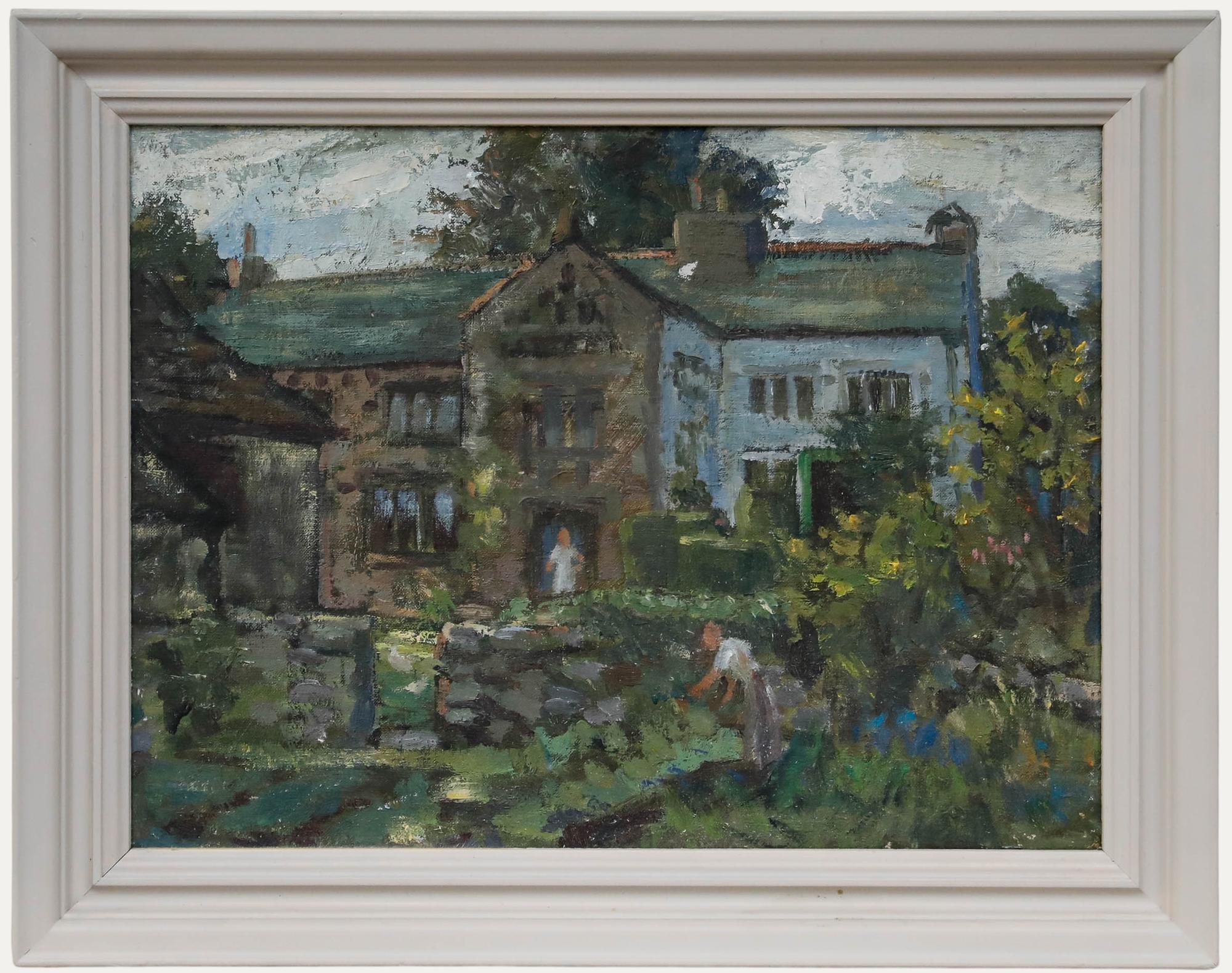 C. A. Parker - British School Mid 20th Century Oil, New Year's Morning