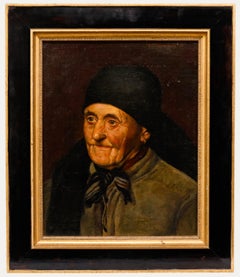 C. M. Friedmaura - 1911 Oil, Portrait of an Elderly Woman