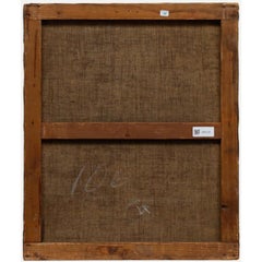 C. Van Severen - 1944 Oil, Still Life with Grandfather Clock