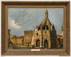 c.1880 Olio - La Croce del Mercato, Chichester