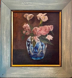 Calas Lilien in asiatischer Vase