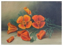 California Poppies - Botanical Still Life