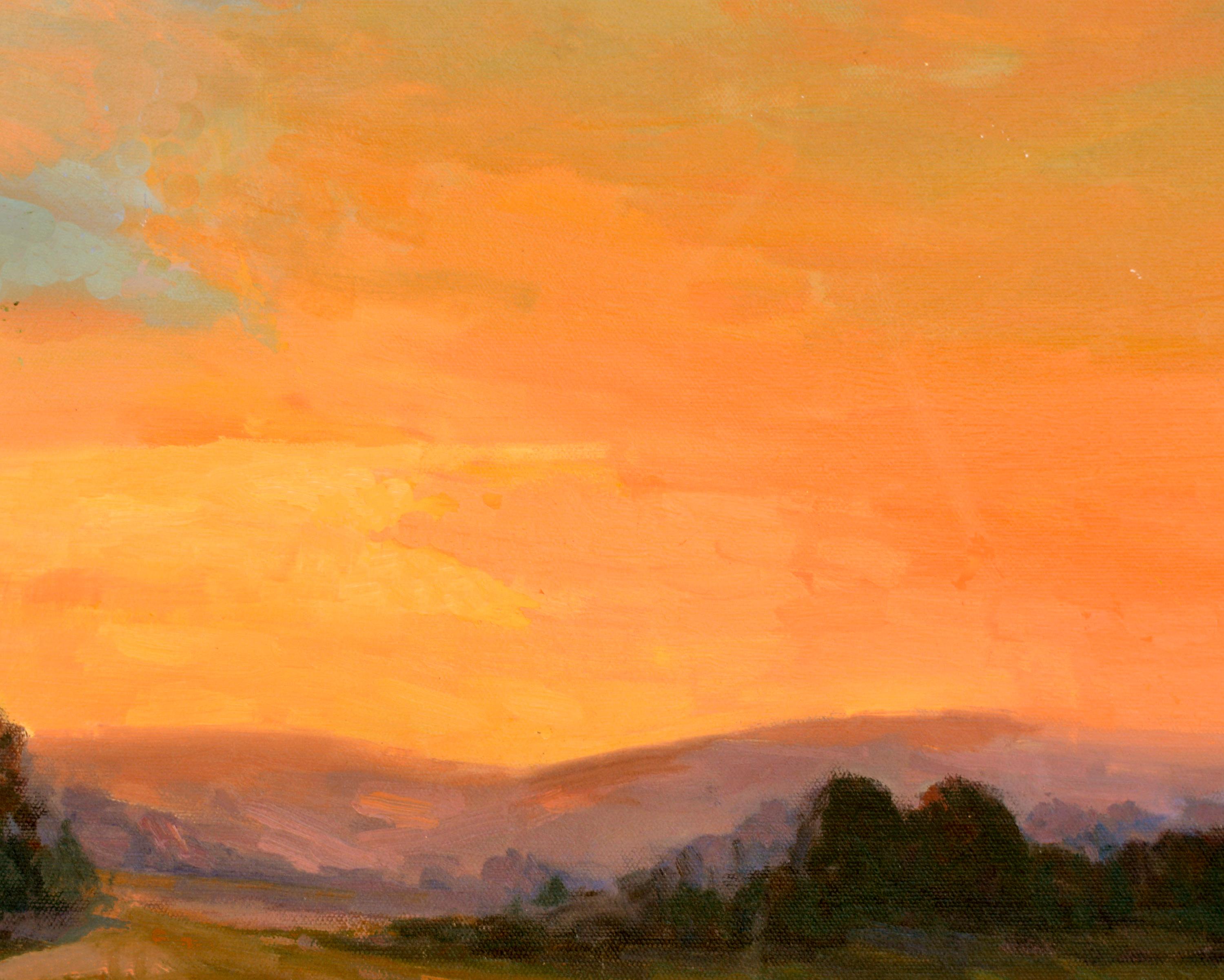 sunset california landscape