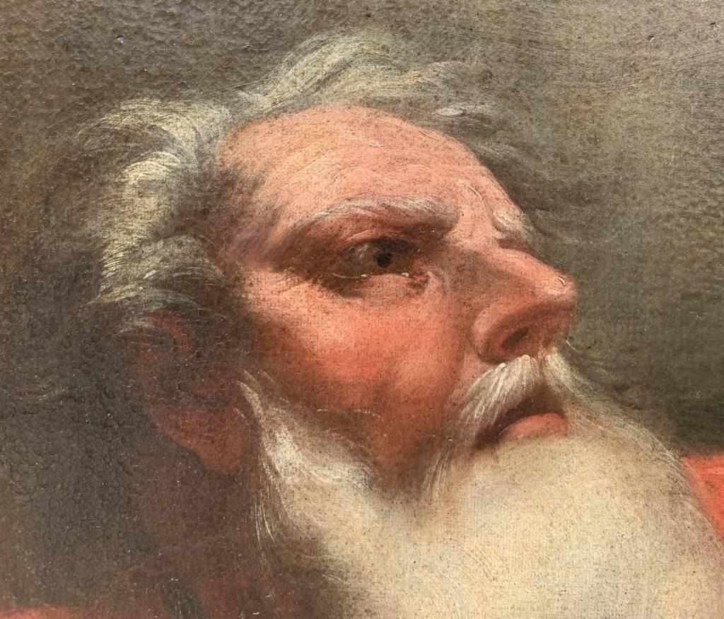 Camillo Sagrestani Werkstatt Toskana - 17. Jahrhundert Figurenmalerei - Heiliger Hieronymus im Angebot 2