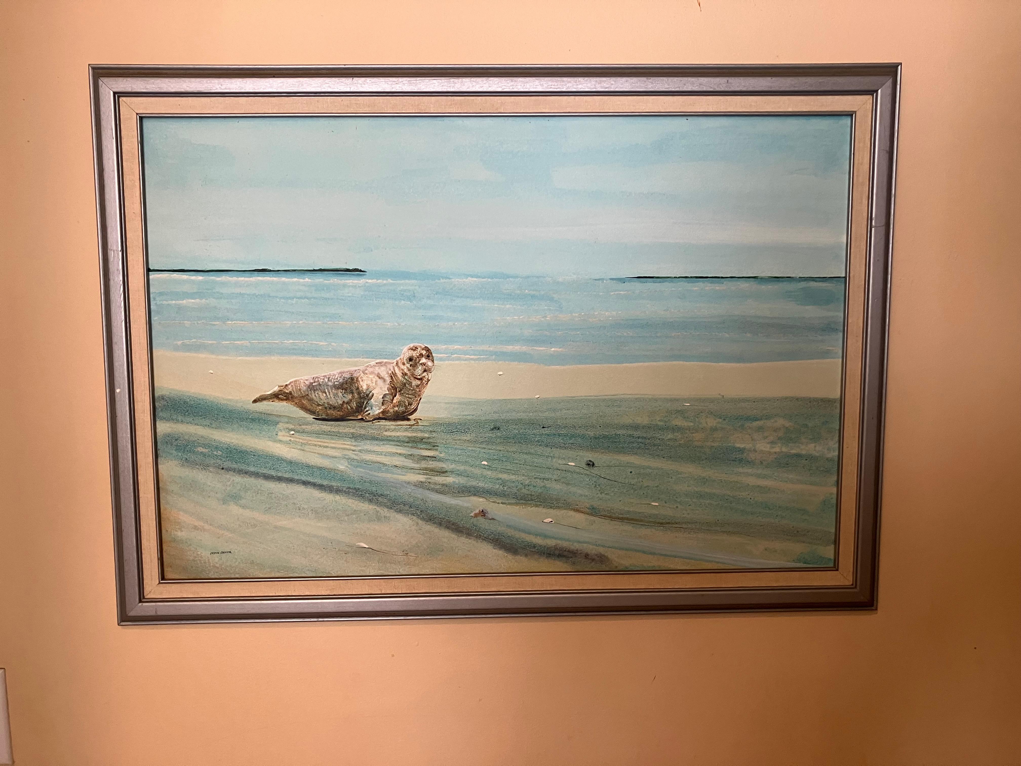 Cape Cod Strand Donn DeVita – Painting von Unknown