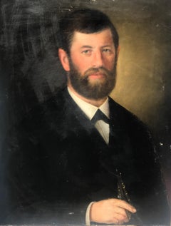 Captain Smith by Unknown in Early Twentieth Century Vertical Portrait Painting