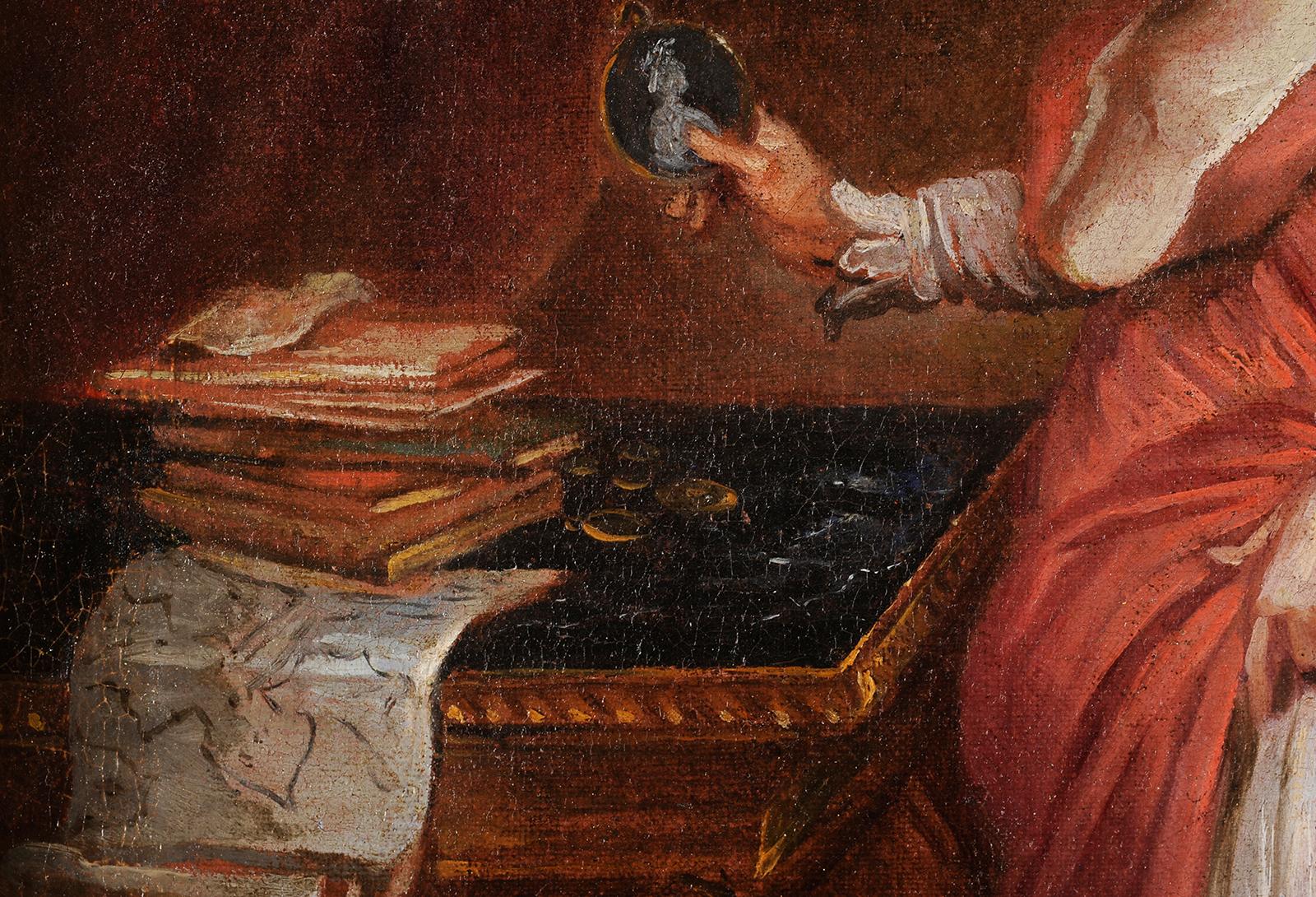 Scuola francese del 1645 circa
Ritratto del cardinale Mazzarino - Schizzo
Olio su tela
H. 41,5 cm; L. 27 cm 

Provenienza: Collezione del reverendo Georges Downing Bowles (1789-1863) 

Il Grand Siècle sarebbe stato così grande senza l'azione di