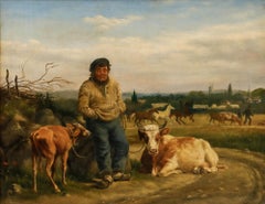 Carl Henrik Boegh - Late 19th Century Oil, The Journey to Market