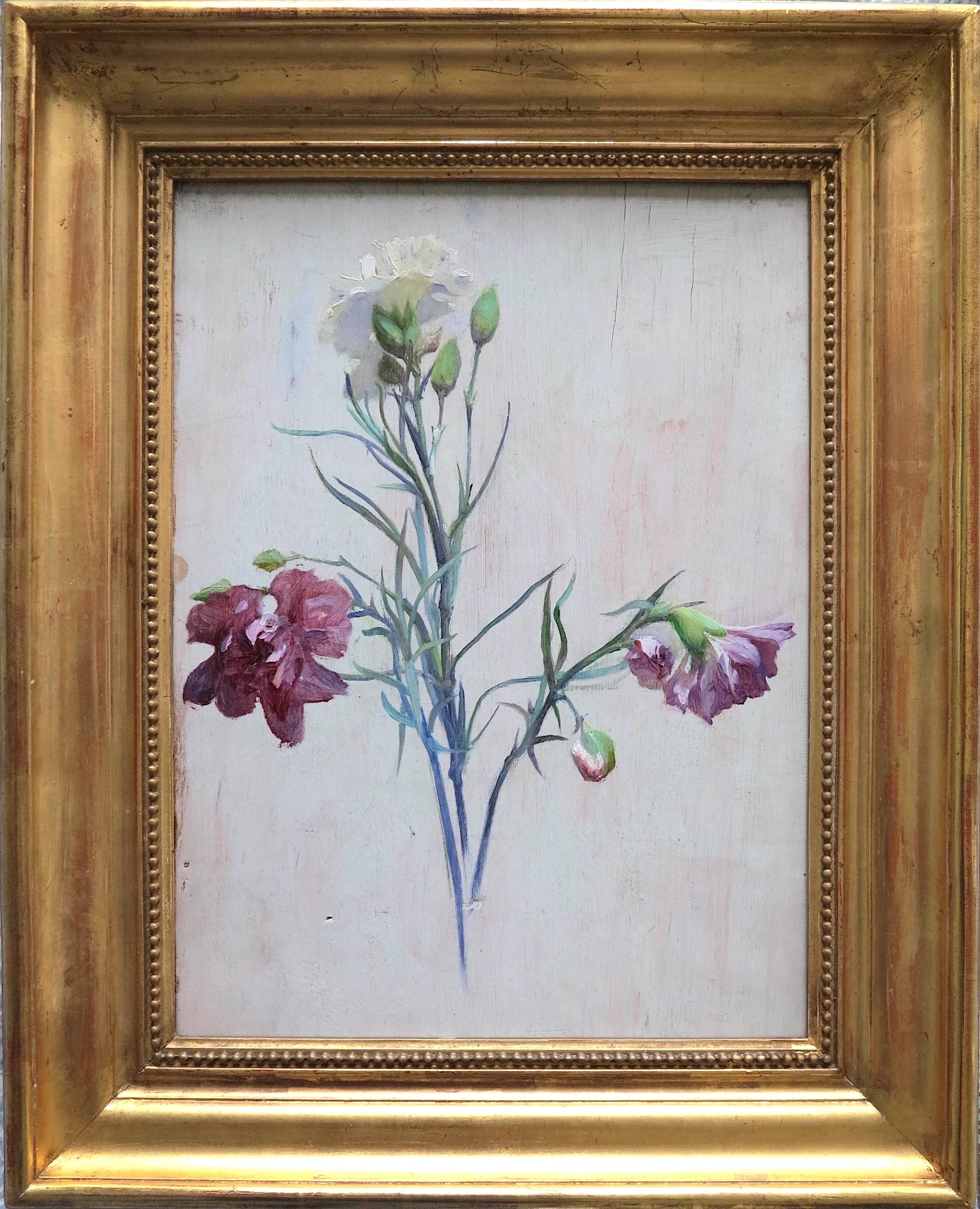 Unknown Figurative Painting - Carnations