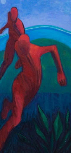 Caroline Walker - 2002 Oil, Up For Grabs