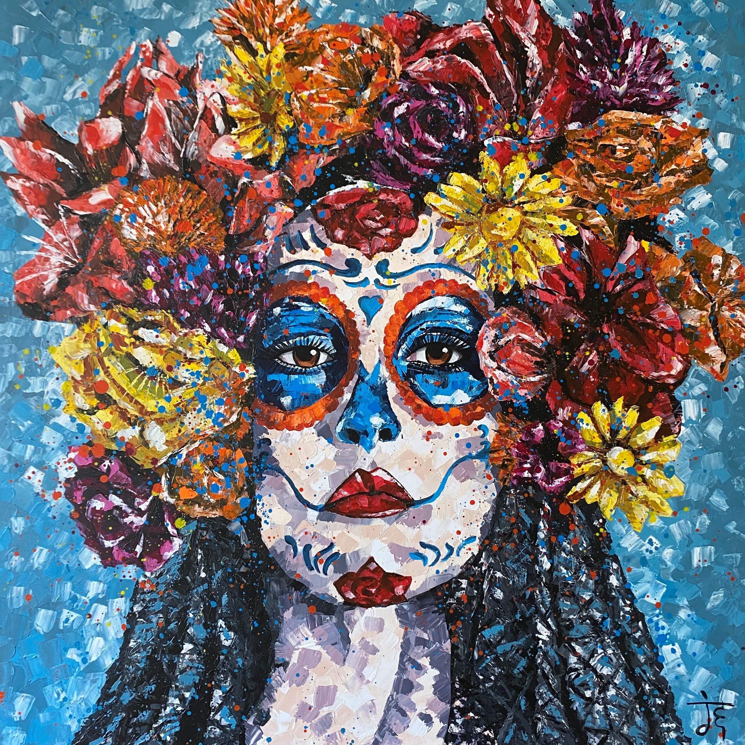 CATRINA II by José Enrique - Painting by Unknown