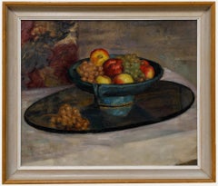 Cecile Hertz-Eyrolles (1875-1974) - Mid 20th Century Oil, The Fruit Bowl