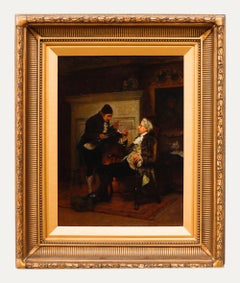 Used Charles Edward Marshall (1850-1928) - Late 19th Century Oil, The Smokers